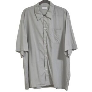 John Elliott Camp Shirt Men's 5 US XXL Short Sleeve Button Up Cotton Blend